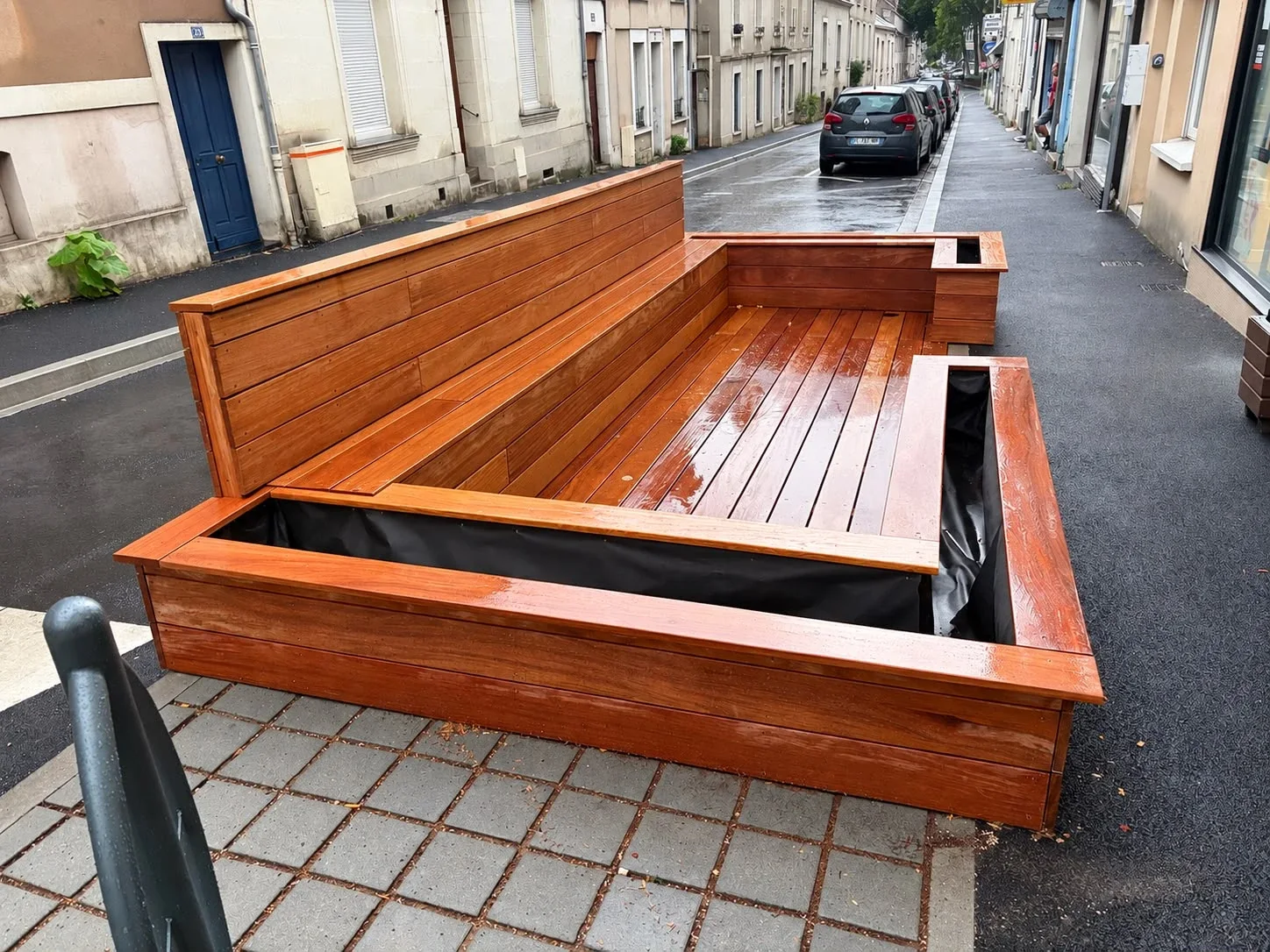 Terrasse bois réalisée sur mesure